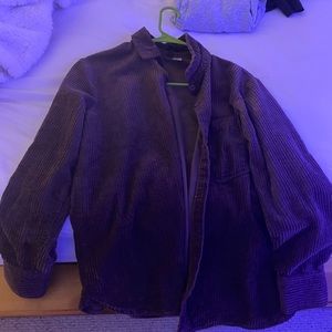 brown corduroy